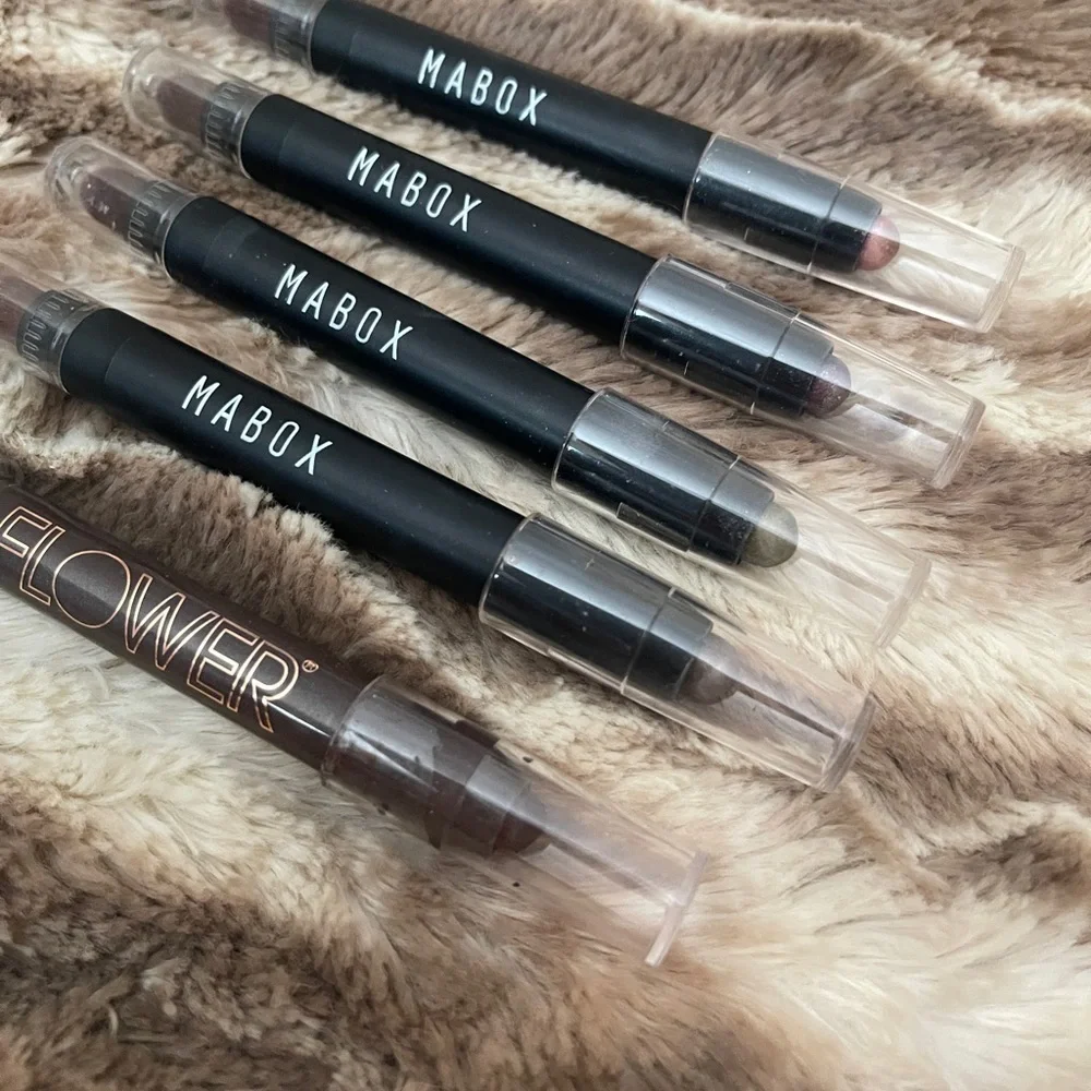 Flower Beauty & Mabox Eyeshadow Sticks Lot of 5